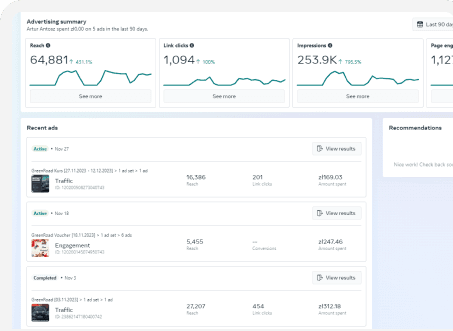 First Dashboard